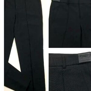 Vince Black Pants with leather